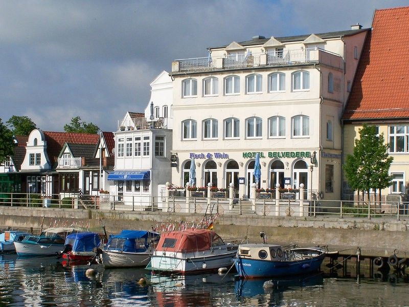 Hotel Belvedere Rostock Esterno foto