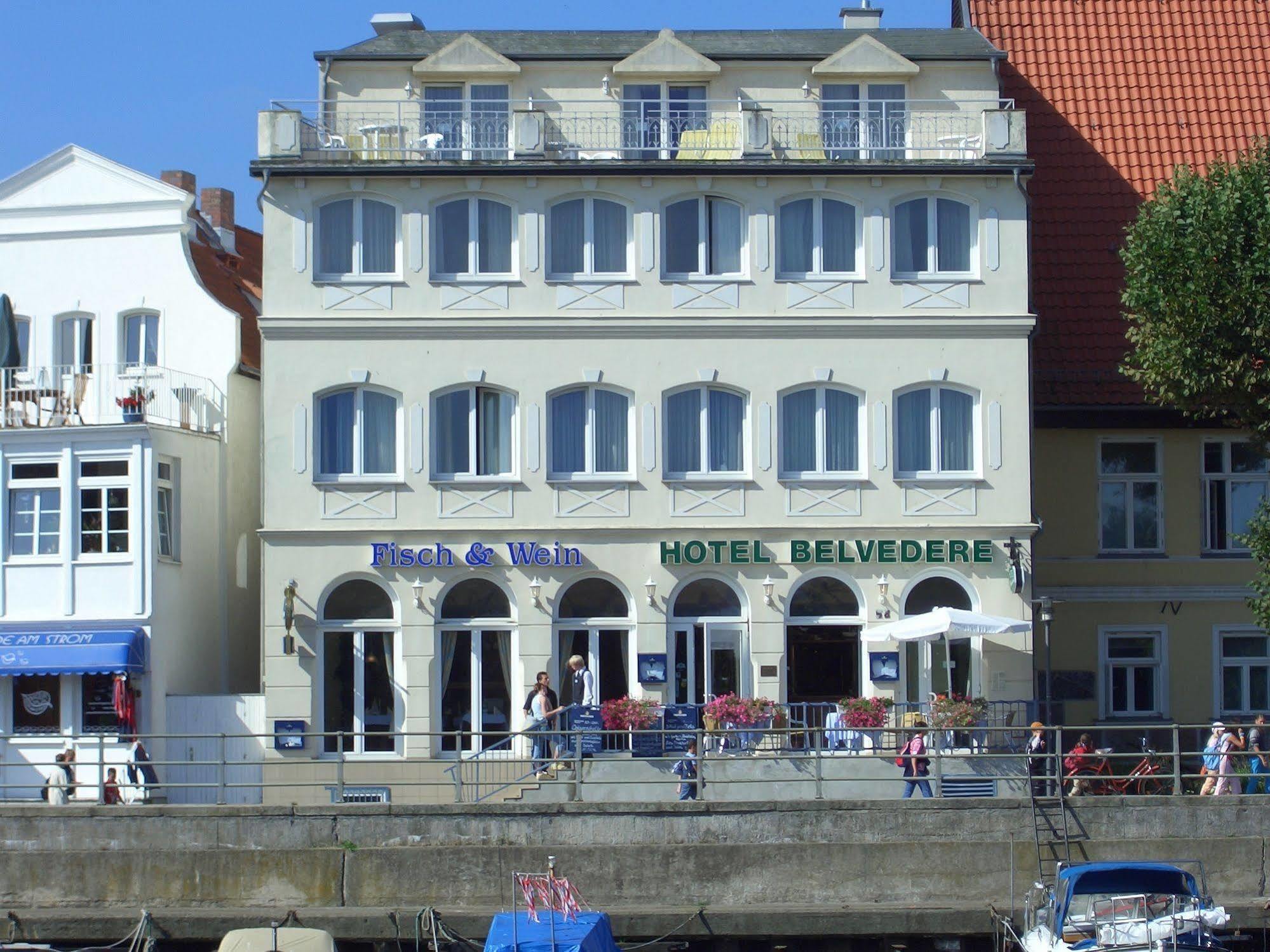 Hotel Belvedere Rostock Esterno foto